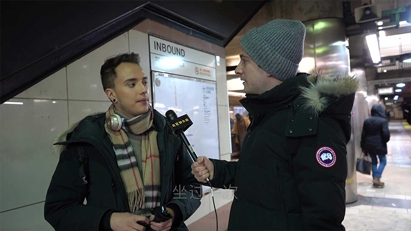 中國地鐵首次在美國運營!街訪美國人怎么評價新車廂?